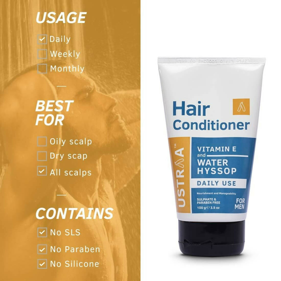 Ustraa Hair Conditioner Daily Use 
