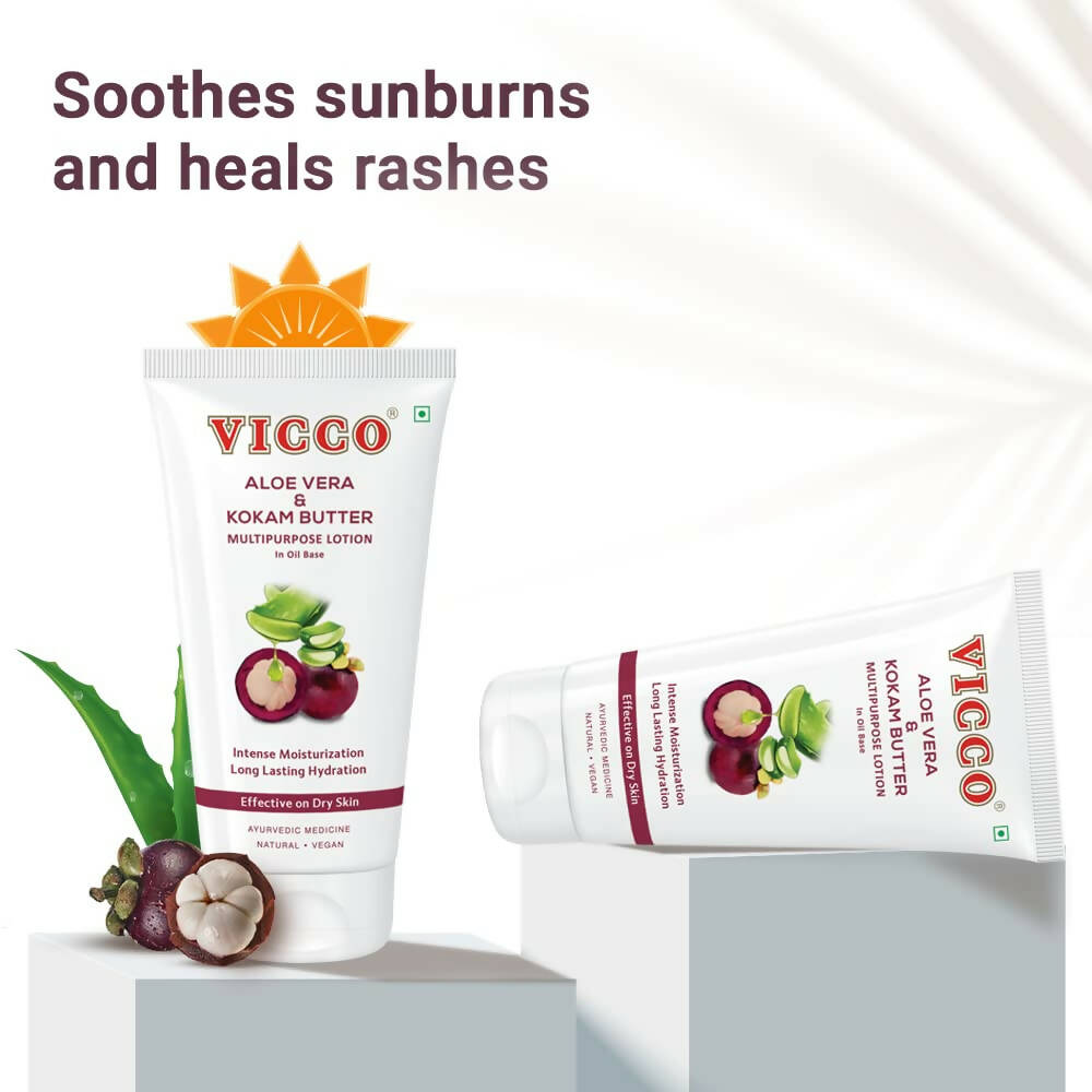 Vicco Aloe Vera & Kokam Butter Multipurpose Lotion  Grab2Buy Vicco Grab2Buy