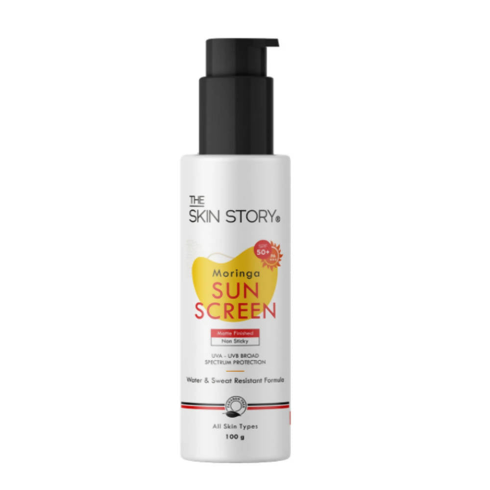 The Skin Story Moringa Sunscreen  Grab2Buy The Skin Story Grab2Buy