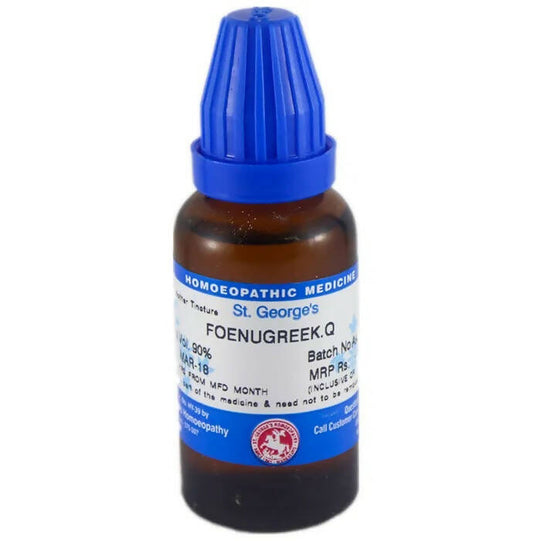 St. George's Homeopathy Foenugreek Mother Tincture Q - Grab2buy