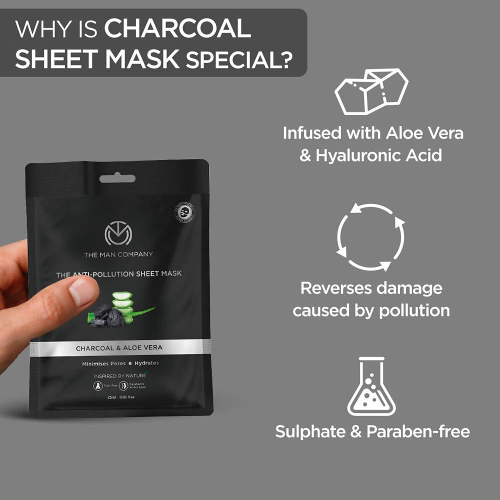 The Man Company Anti-Pollution Sheet Mask 