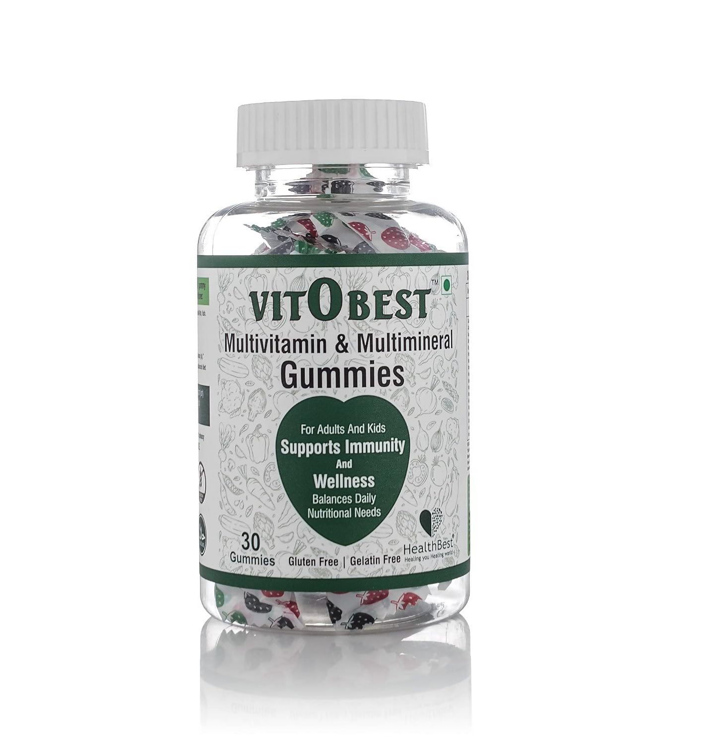 HealthBest Multivitamin Gummies for Men & Women | Grab2Buy
