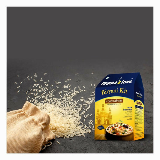Mama's love Biryani Kit Hyderabadi - Authentic Recipe - Grab2buy