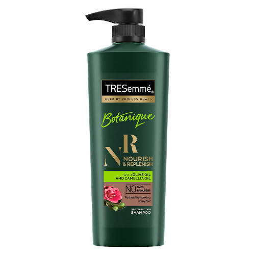 TRESemme Botanique NR Nourish & Replenish Shampoo With Olive & Camellia Oil for Frizz Control & Hair Growth| Paraben Free| Smoothens Dry  Grab2Buy TRESemme Grab2Buy