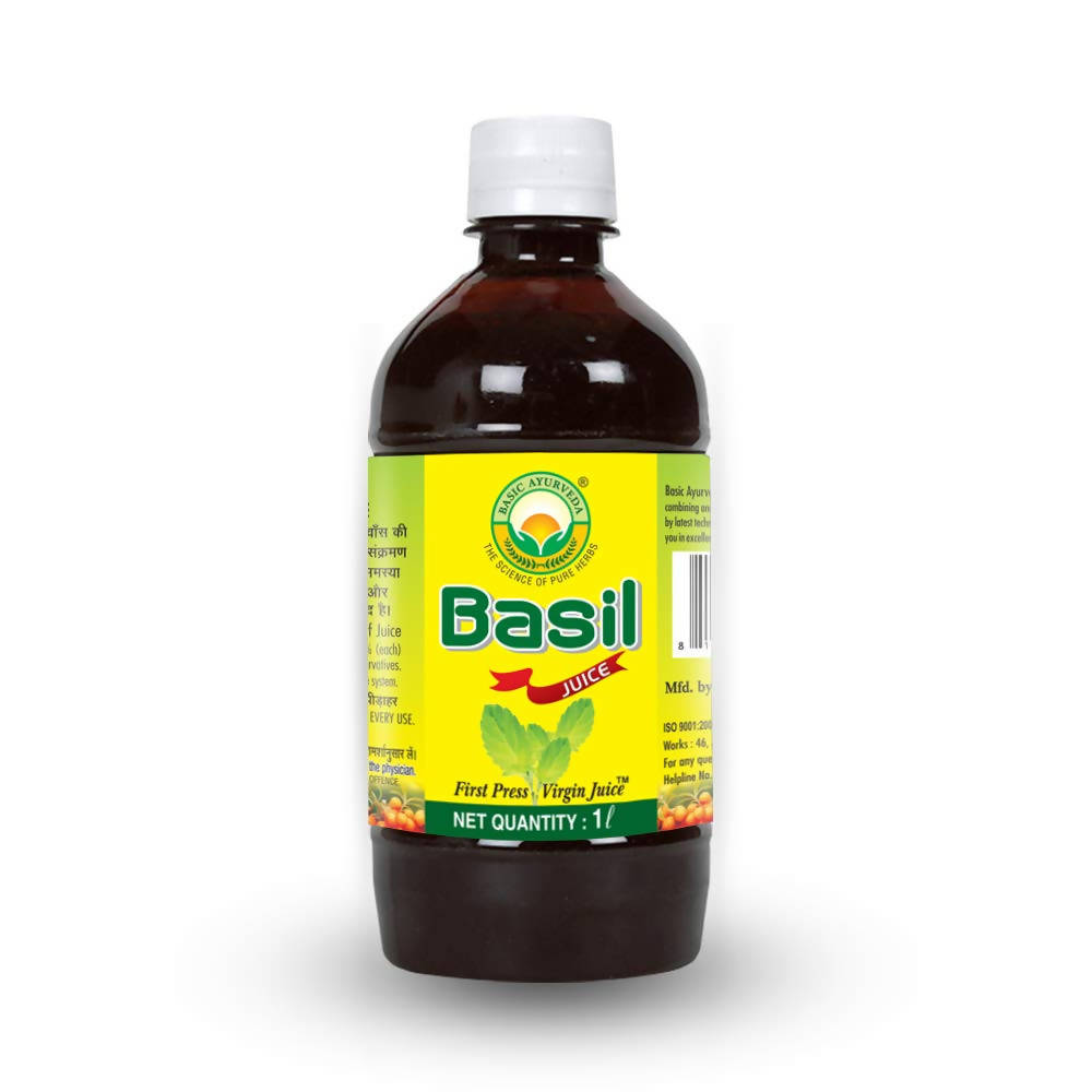 Basic Ayurveda Basil Tulsi Juice  Grab2Buy Basic Ayurveda Grab2Buy