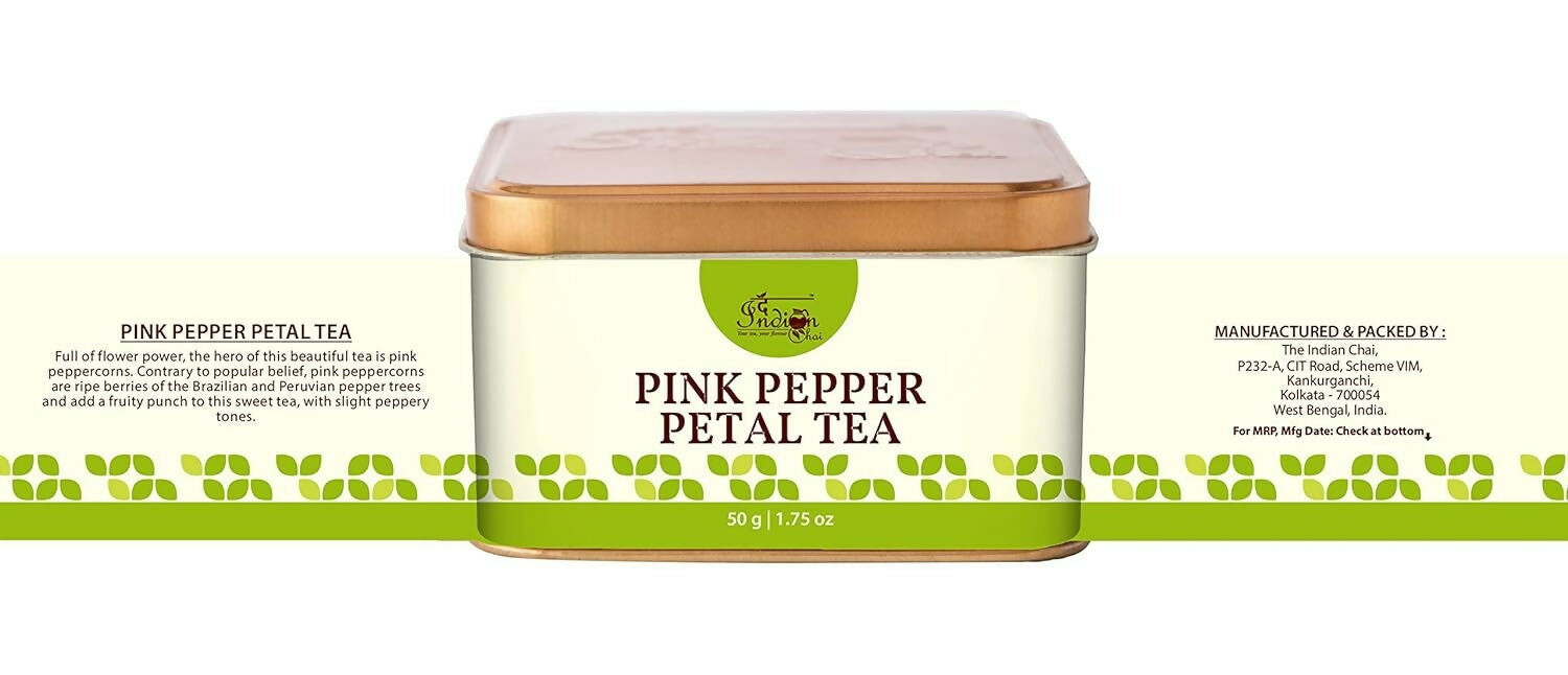 The Indian Chai – Pink Pepper Petal Tea 