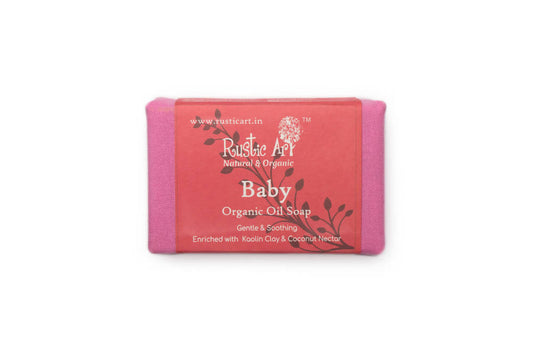 Rustic Art Baby Organic Oil Soap - Grab2buy