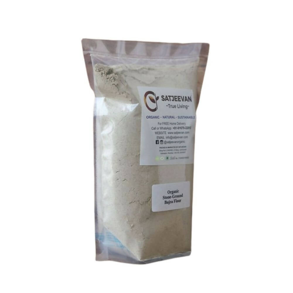 Satjeevan Organic Stone-Ground Bajra Flour 