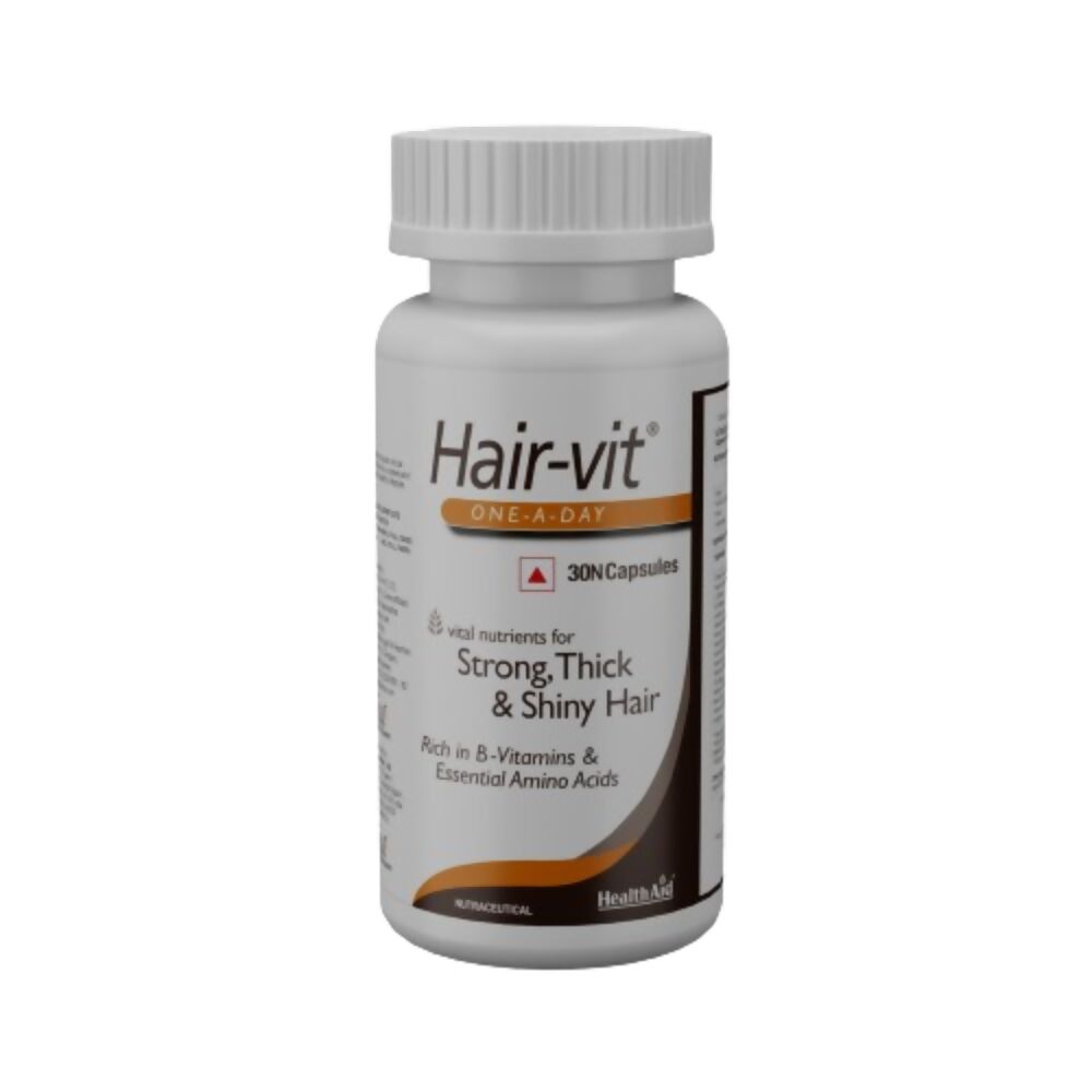 HealthAid Hair-vit (Multivitamins for Hair) Capsules 