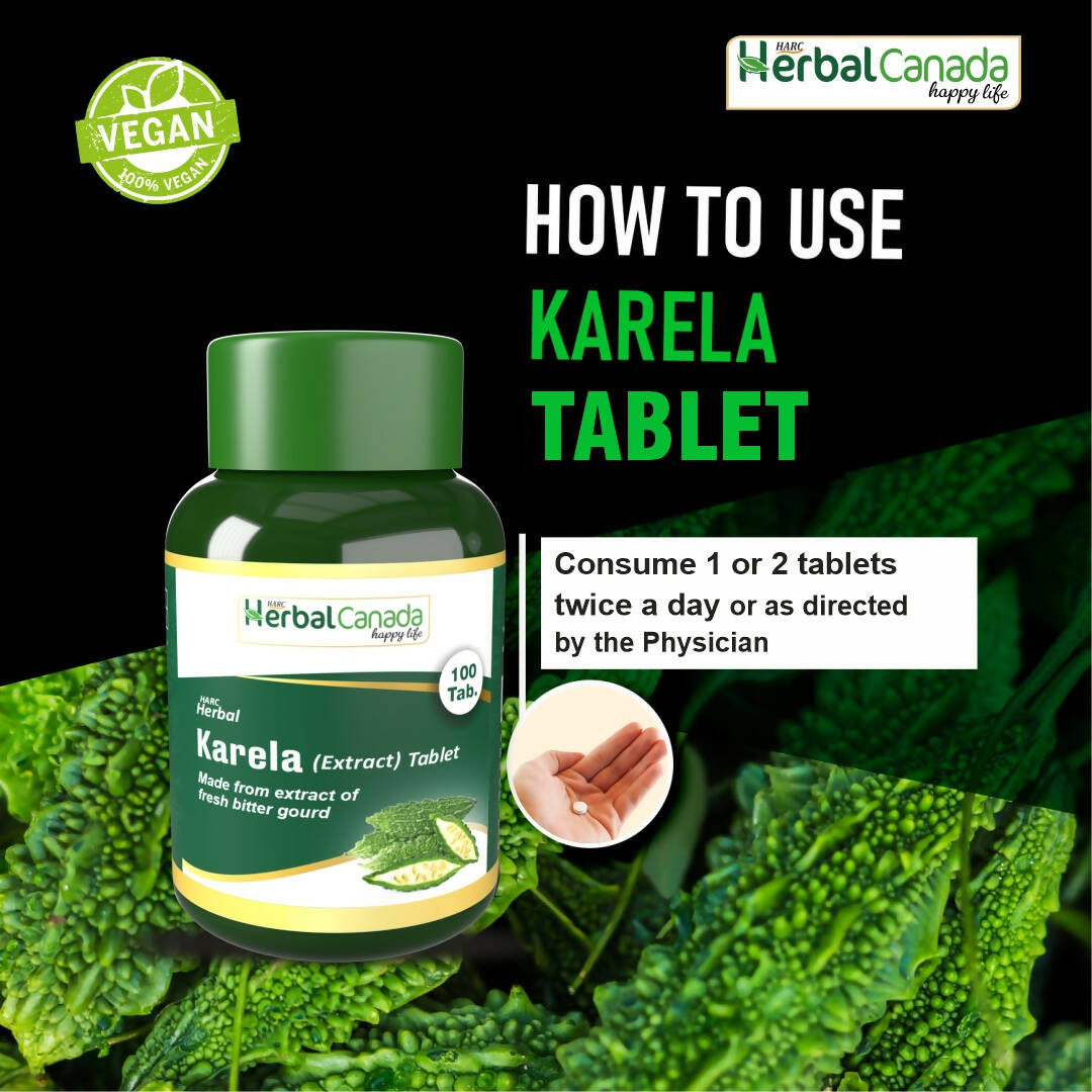 Herbal Canada Karela Tablets 
