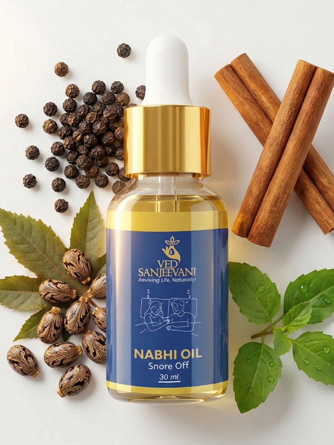 Ved Sanjeevani Snore Off Nabhi Oil  Grab2Buy Ved Sanjeevani Grab2Buy