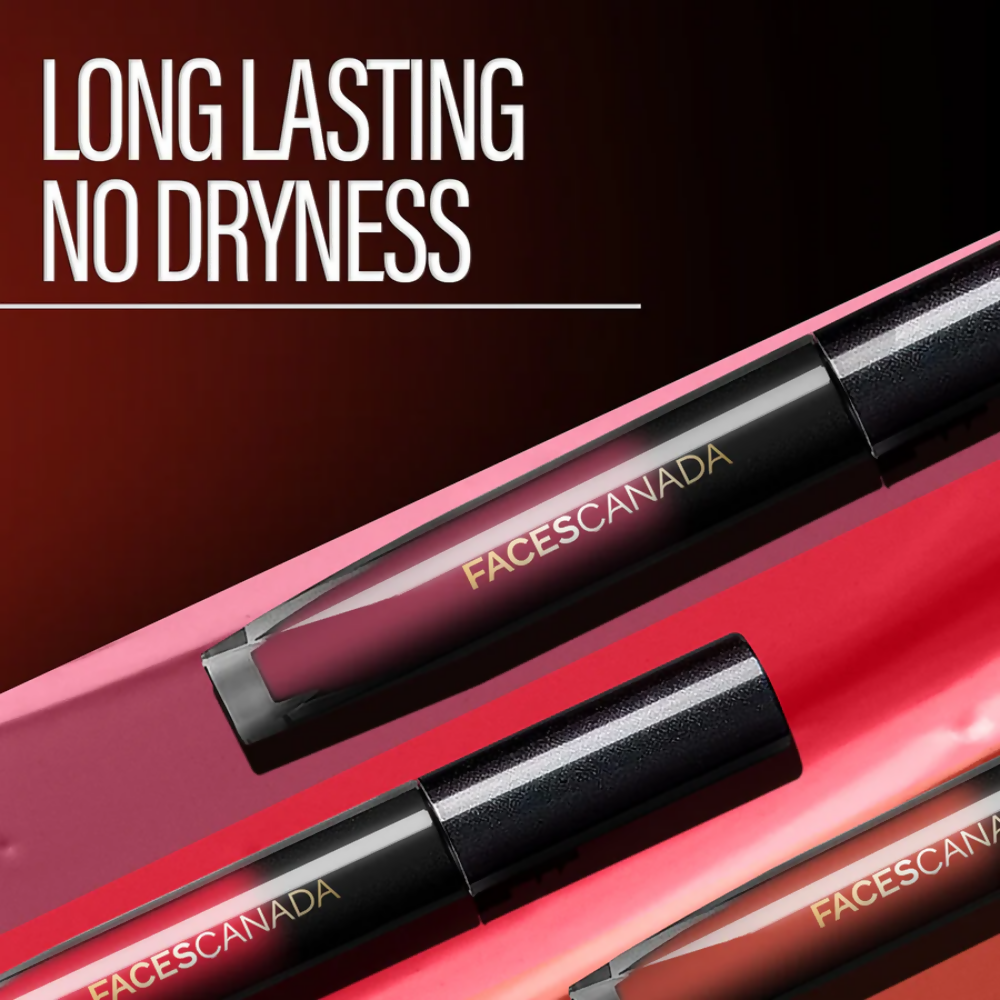 Faces Canada Comfy Silk Liquid Lipstick - Zealous Red 10