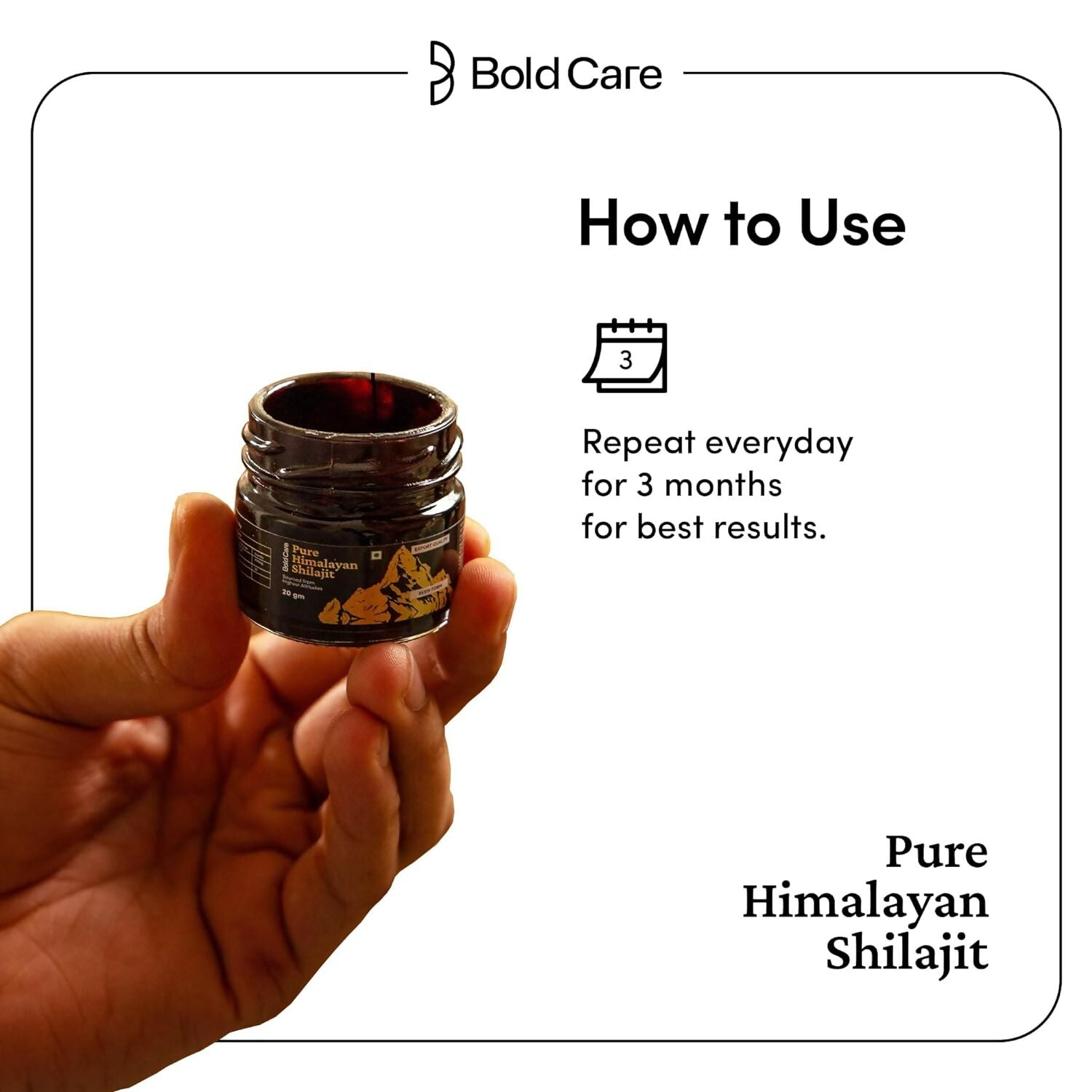Bold Care Pure Himalayan Sj Resin 