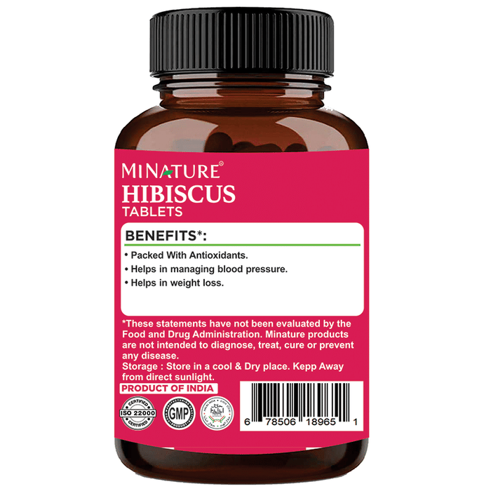 Minature Hibiscus Tablets 