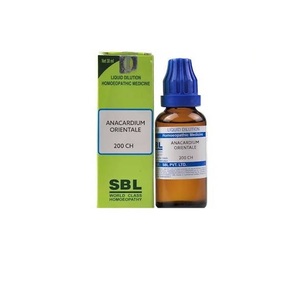 SBL Homeopathy Anacardium Orientale Dilution 