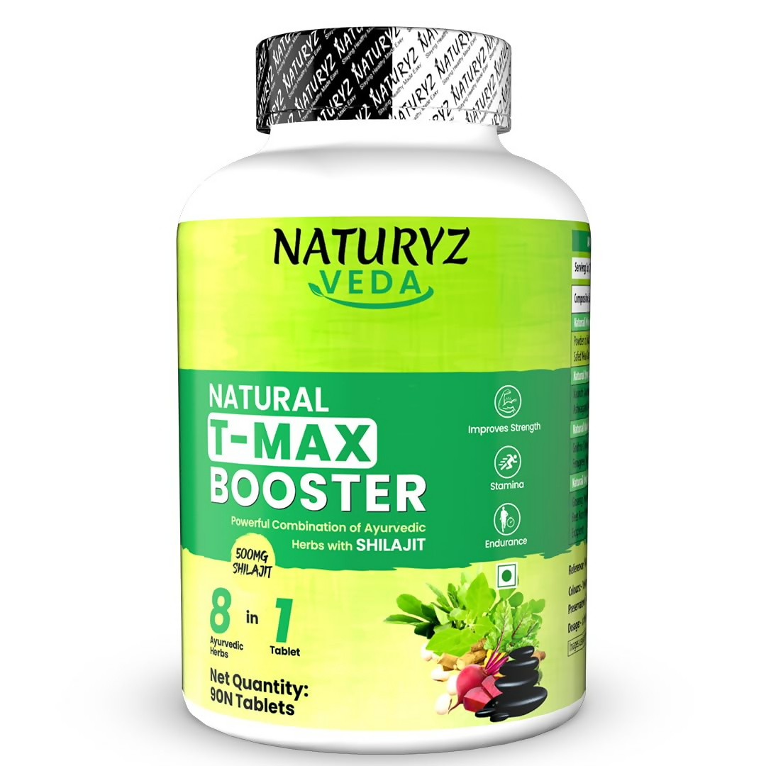 Naturyz VEDA Natural T-MAX Booster Highest Strength SJ Tablets 