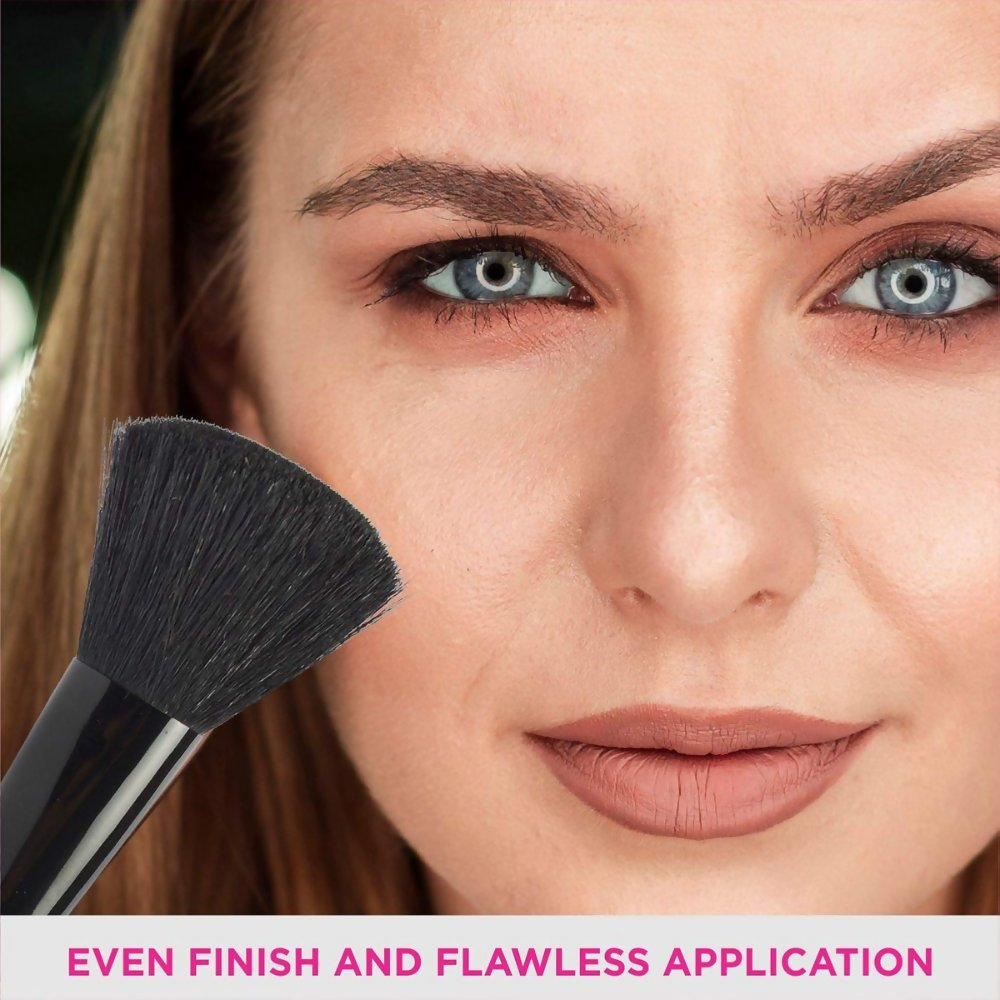 Vega Blush Brush with Wooden Handle and Natural Animal/Synthetic Hair  Grab2Buy Vega Grab2Buy