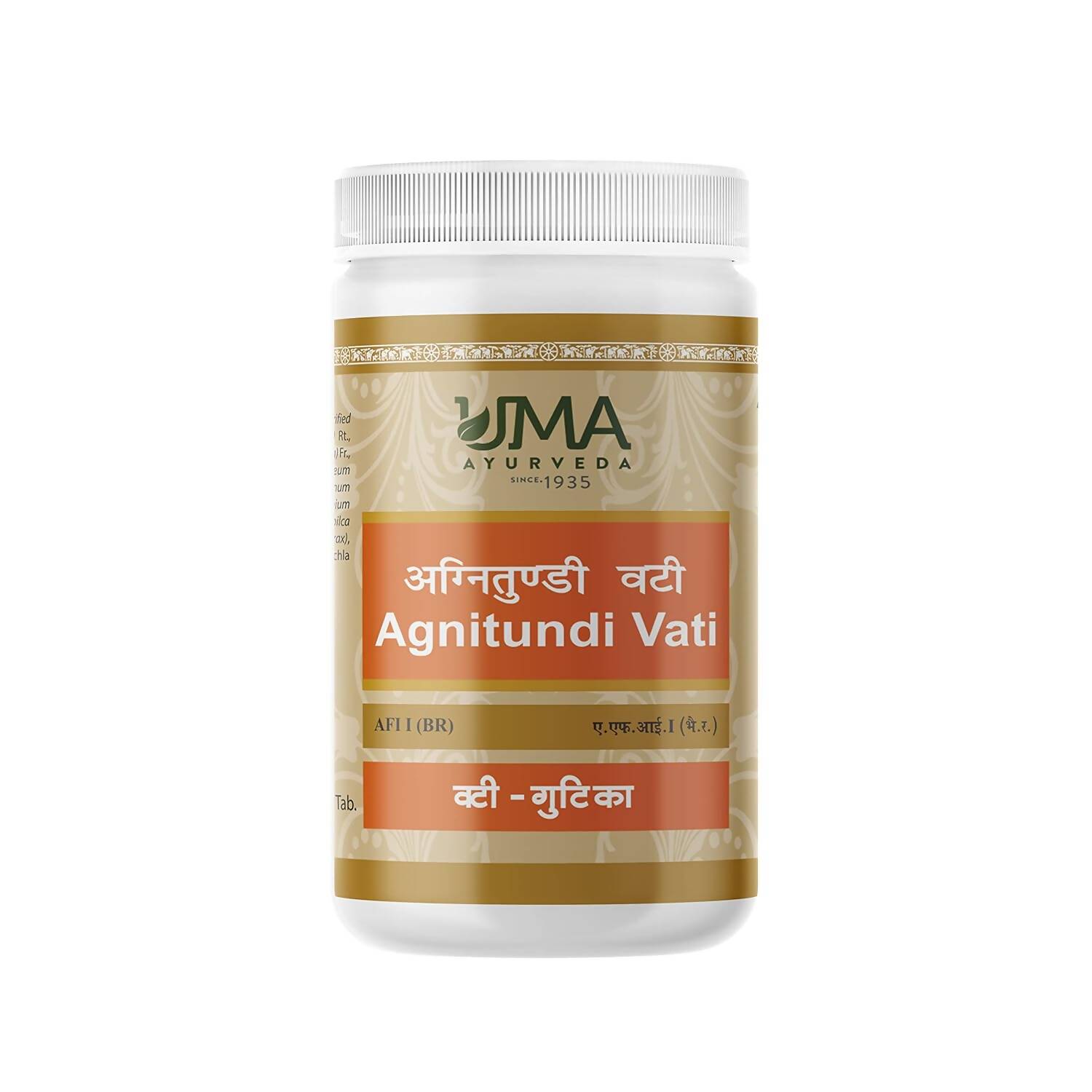 Uma Ayurveda Agnitundi Vati 