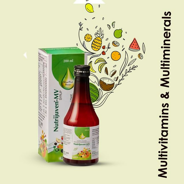 Nutrijuven - MV Syrup - Mixed Fruit Flavour 