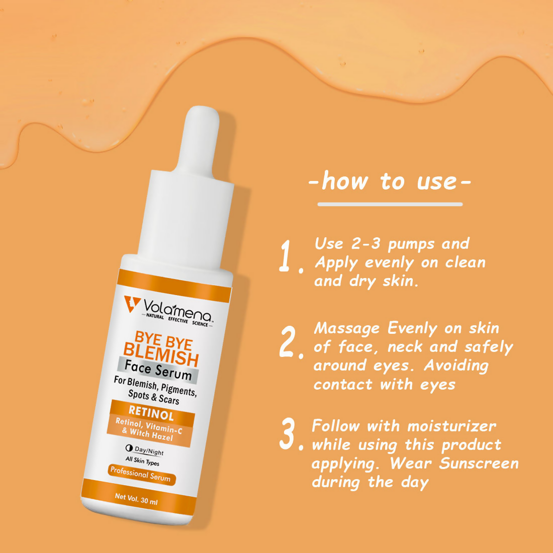 Volamena Bye Bye Blemish Face Serum  Grab2Buy Volamena Grab2Buy