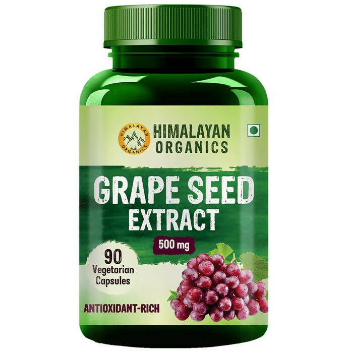 Himalayan Organics Grape Seed Extract Capsules - Grab2buy