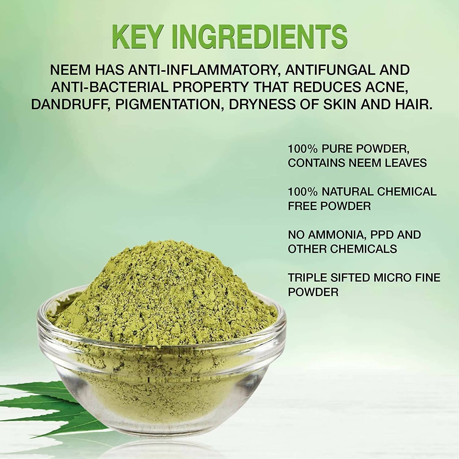 Elemensis Naturals Neem Leaves Powder 