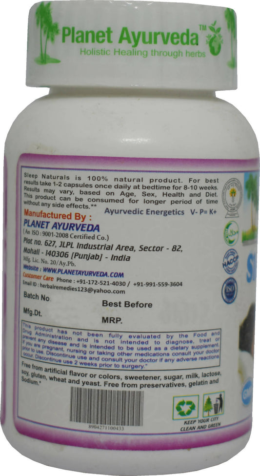 Planet Ayurveda Sleep Naturals - Grab2buy
