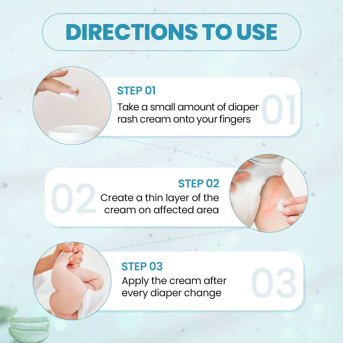 The Natural Wash Diaper Rash Cream for Babies 