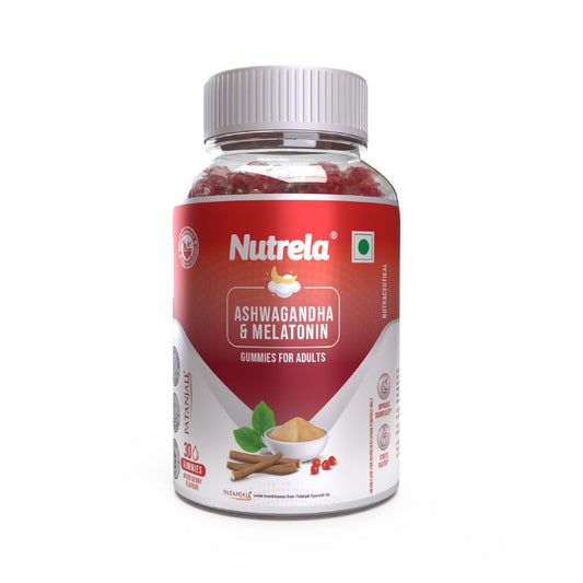 Patanjali Nutrela Ashwagandha & Melatonin Gummies 