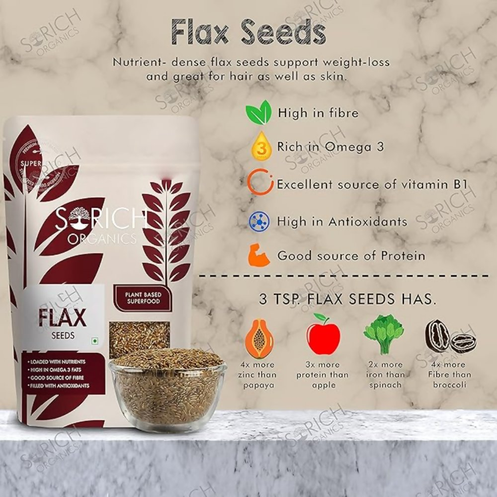 Sorich Organics Raw Flax Seeds & Pumpkin Seeds