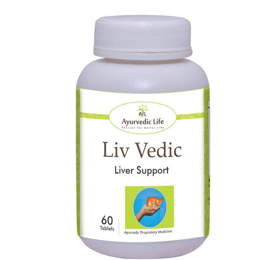 Ayurvedic Life Liv Vedic Liver Support Tablets 
