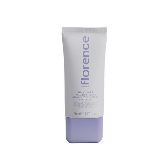 Florence by Mills Sunny Skies Facial Moisturizer Broad Spectrum SPF 30 Sunscreen