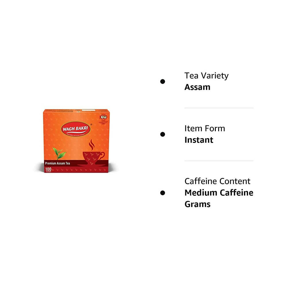 Wagh Bakri Premium Assam Tea Bags 