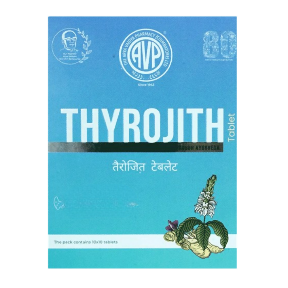 AVP Ayurveda Thyrojith Tablets 