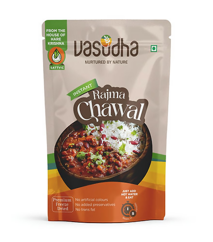 Vasudha Nurtured By Nature Rajma Chawal 