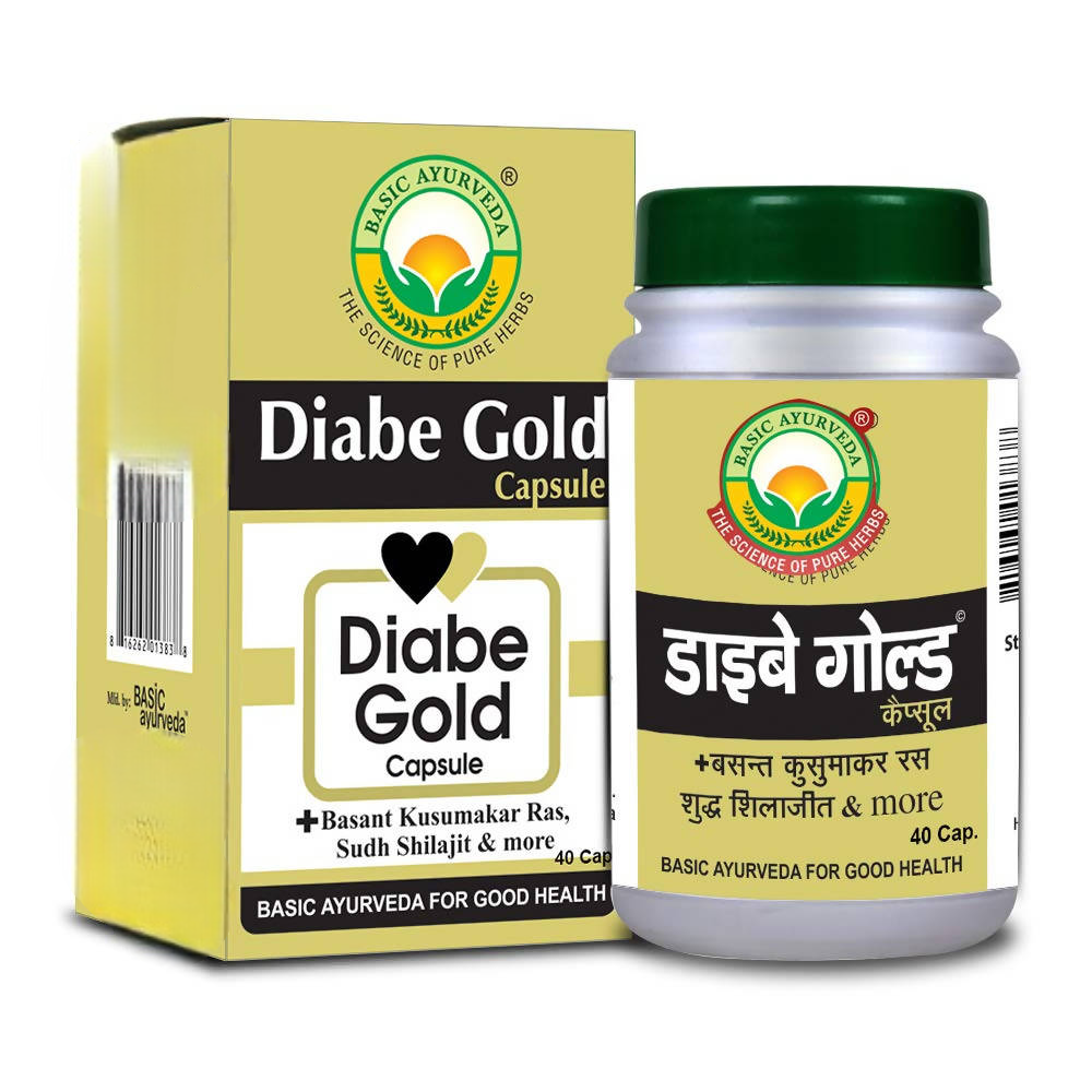 Basic Ayurveda Diabe Gold Capsules  Grab2Buy Basic Ayurveda Grab2Buy