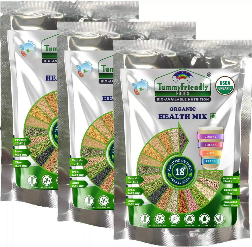 TummyFriendly Foods Organic Health Mix Pack for Kids and Adults No Pesticides, No GMO  Grab2Buy TummyFriendly Foods Grab2Buy