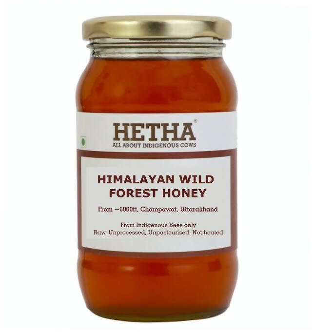 Hetha Pure Himalayan Wild Forest Raw Honey - NMR Passed | Unprocessed | Unpasteurized - Grab2buy