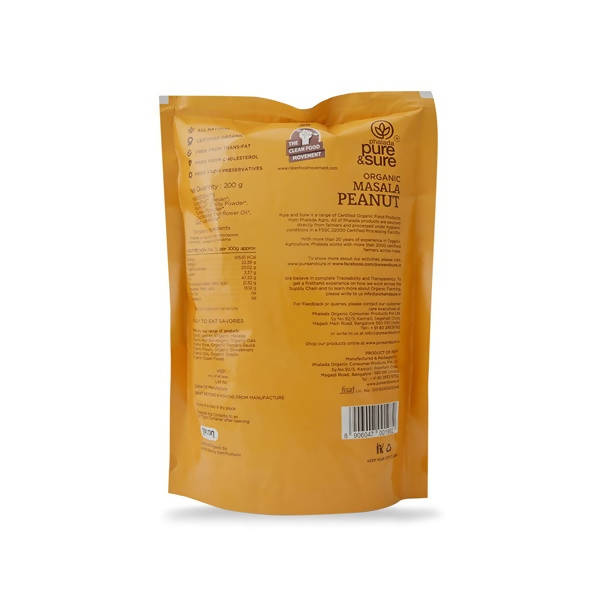 Pure & Sure Organic Masala Peanut