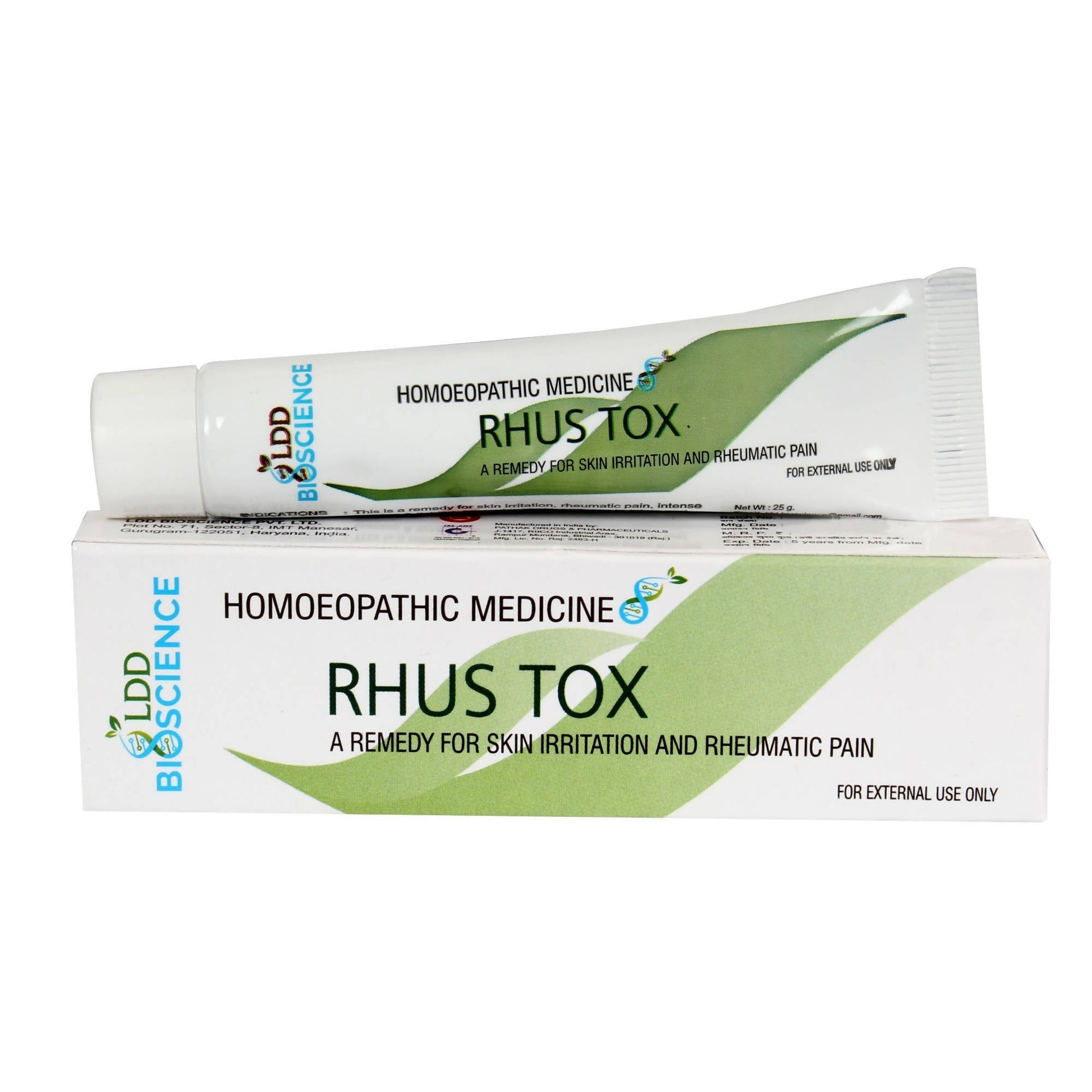 LDD Bioscience Homeopathy Rhus Tox Ointment 