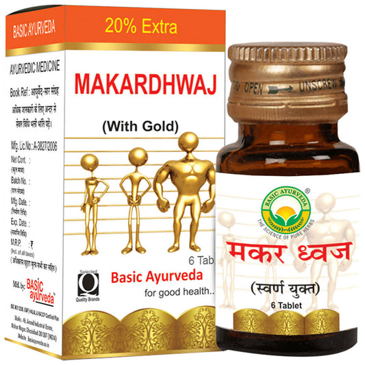Basic Ayurveda Makardhwaj Rasayan 