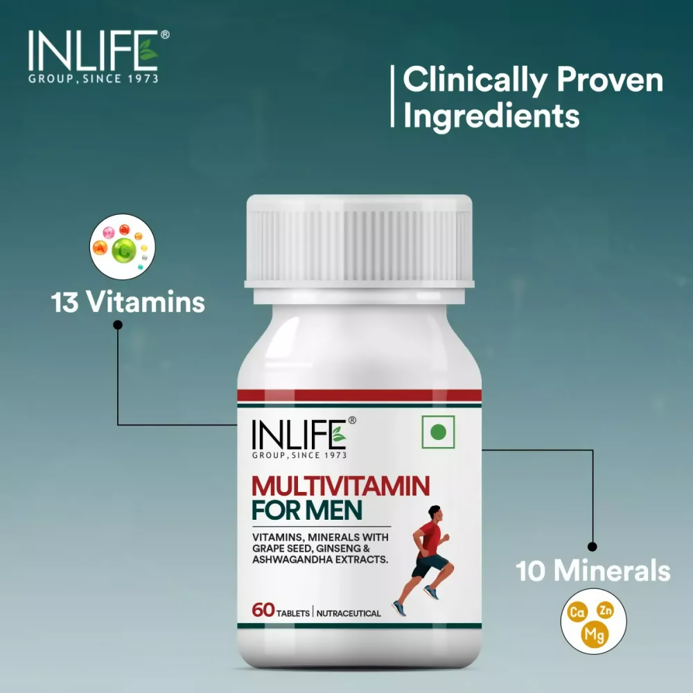 Inlife Multivitamin Tablets For Men 