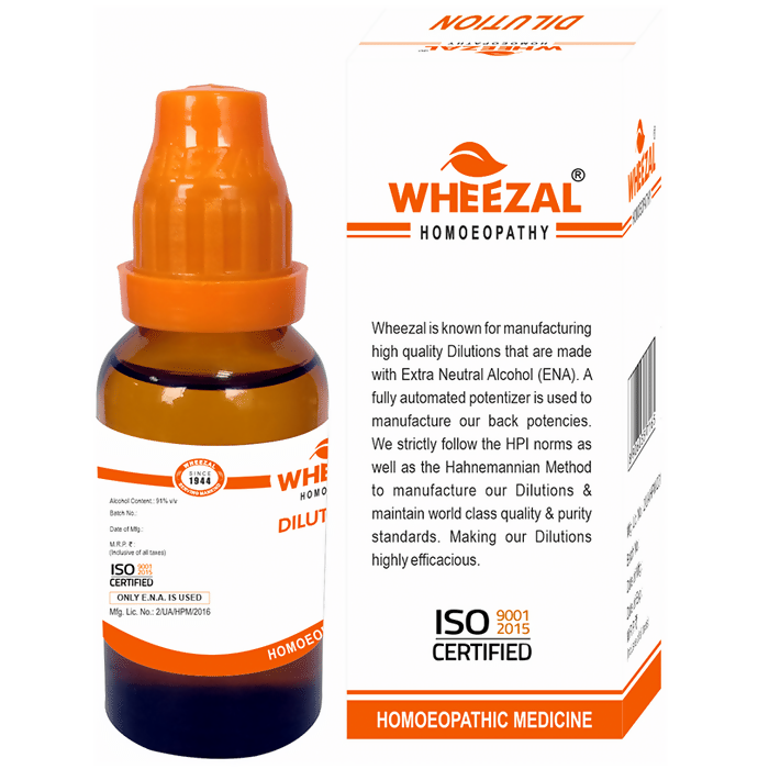 Wheezal Homeopathy Gratiola Officinalis Dilution Genie India
