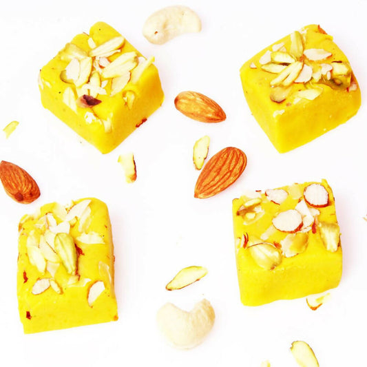 Ghasitaram Kesar Mawa Barfi 