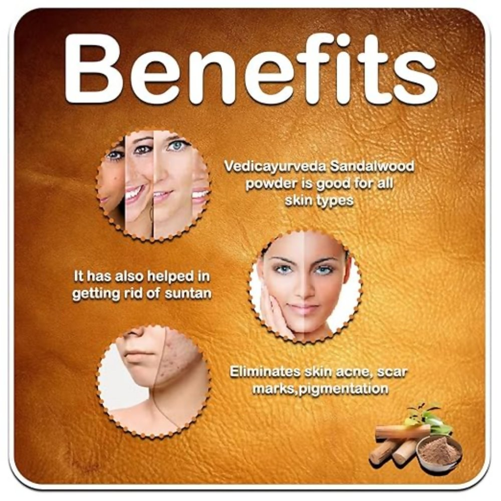VedicAyurveda Sandalwood Powder with Rose Water  Grab2Buy VedicAyurveda Grab2Buy