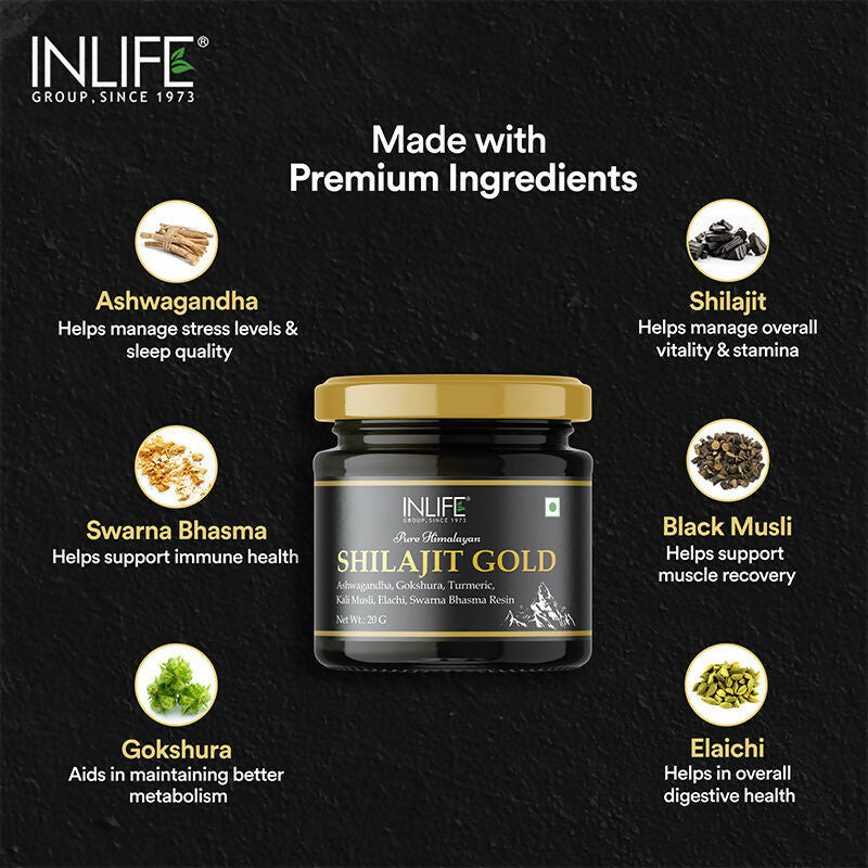 Inlife Sj Gold Original Himalayan Sj Resin 