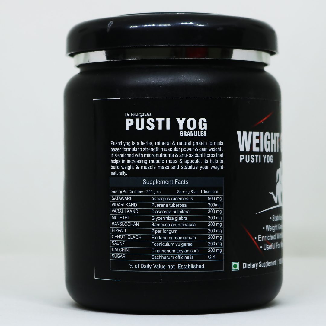 Dr.Bhargav’s Pusti Yog Weight Gain Safe Granules 