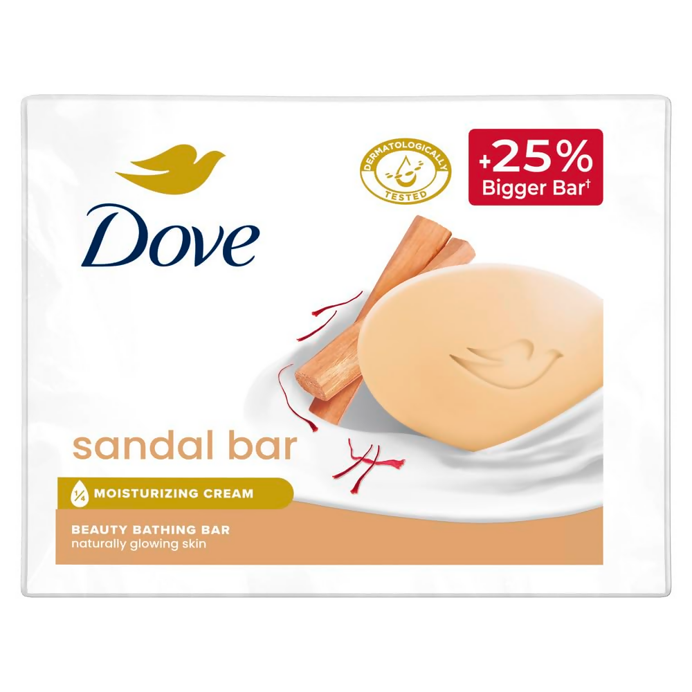 Dove Sandal Beauty Bathing Bar - For Natural Glowing Skin  Grab2Buy Dove Grab2Buy