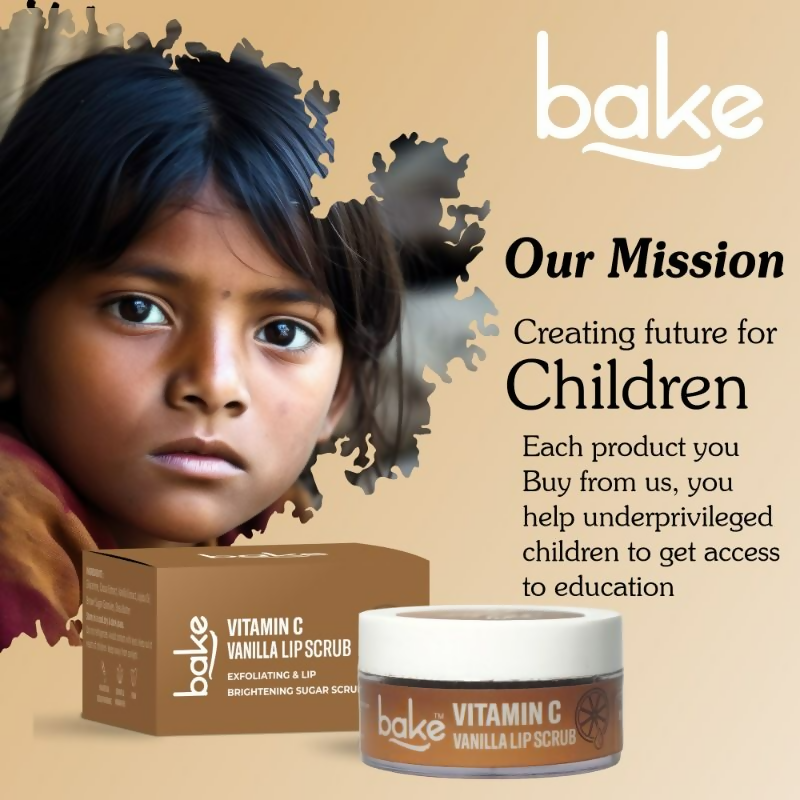 Bake Vitamin C Vanilla Lip Exfoliating & Lightening Scrub 