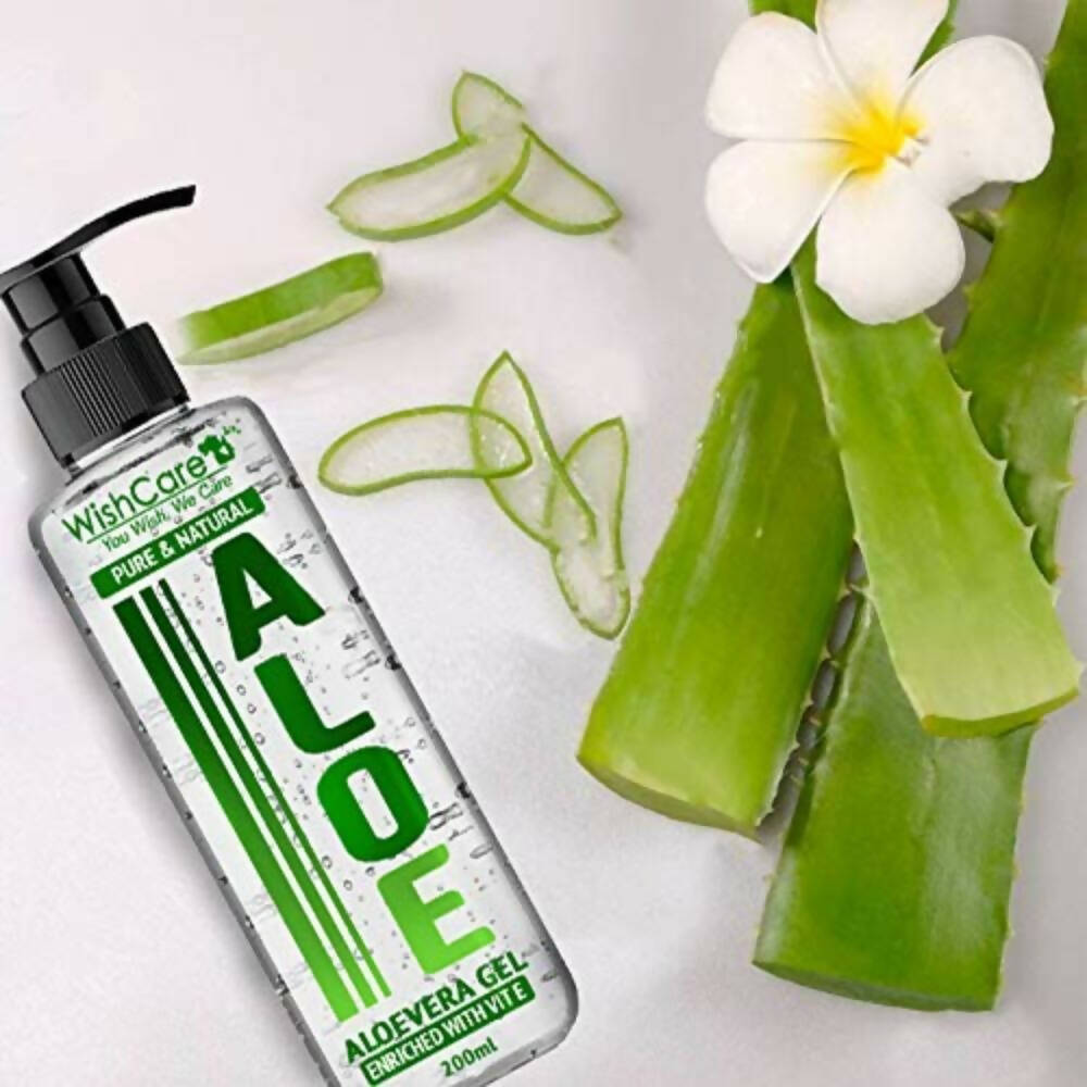 Wishcare Pure & Natural Aloe Vera Gel  Grab2Buy Wishcare Grab2Buy